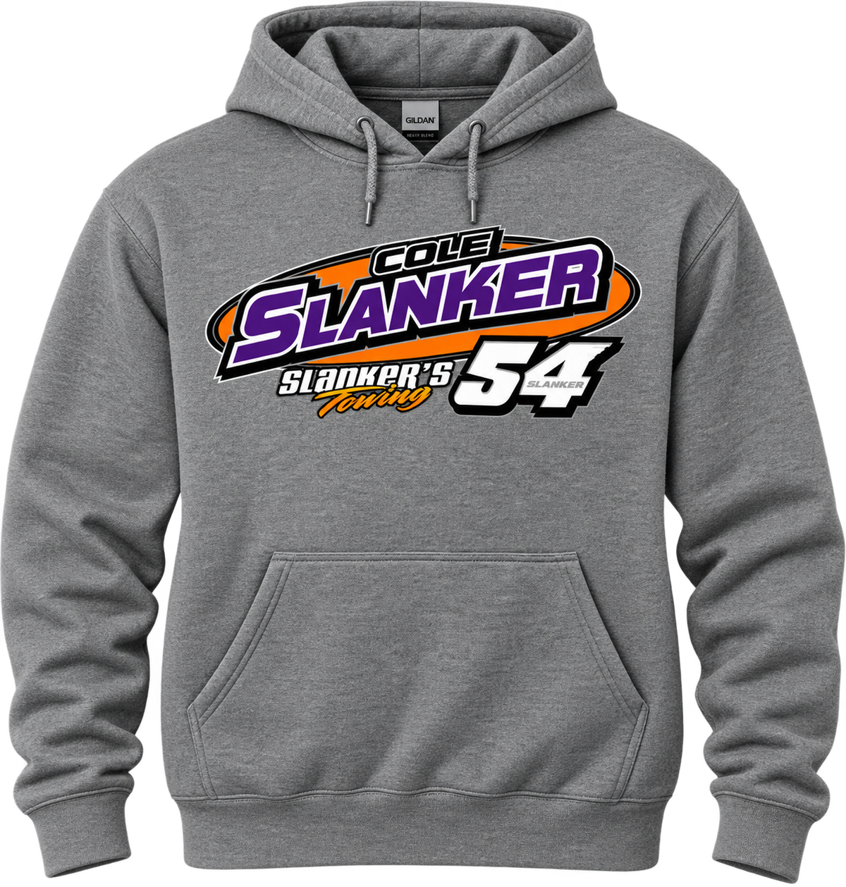 Cole Slanker #54 Racing Hoodie