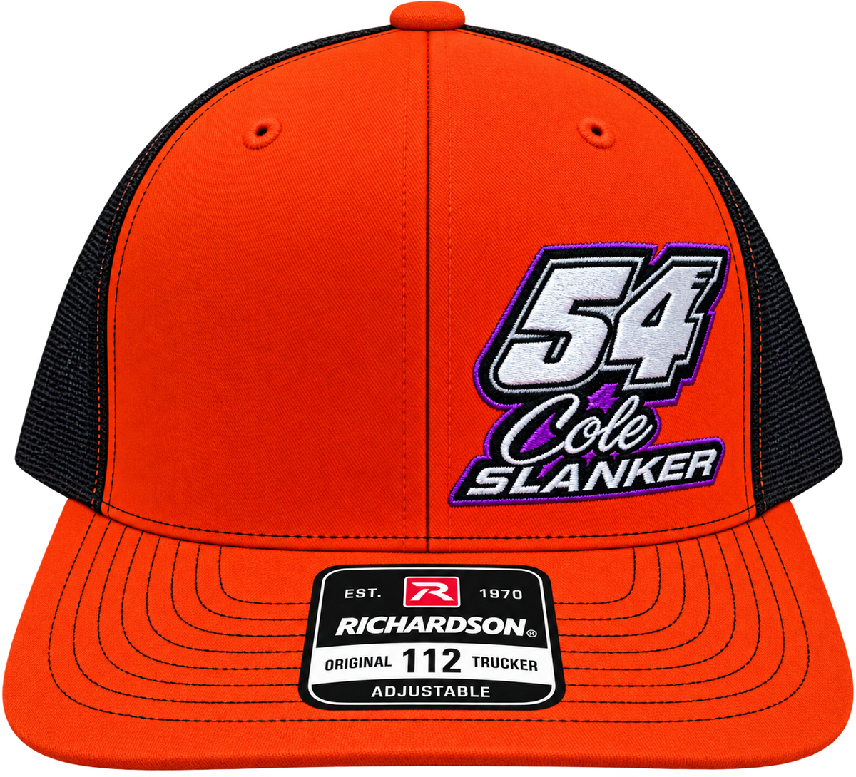 Cole Slanker #54 Richardson 112 Trucker Hat Snapback Hat