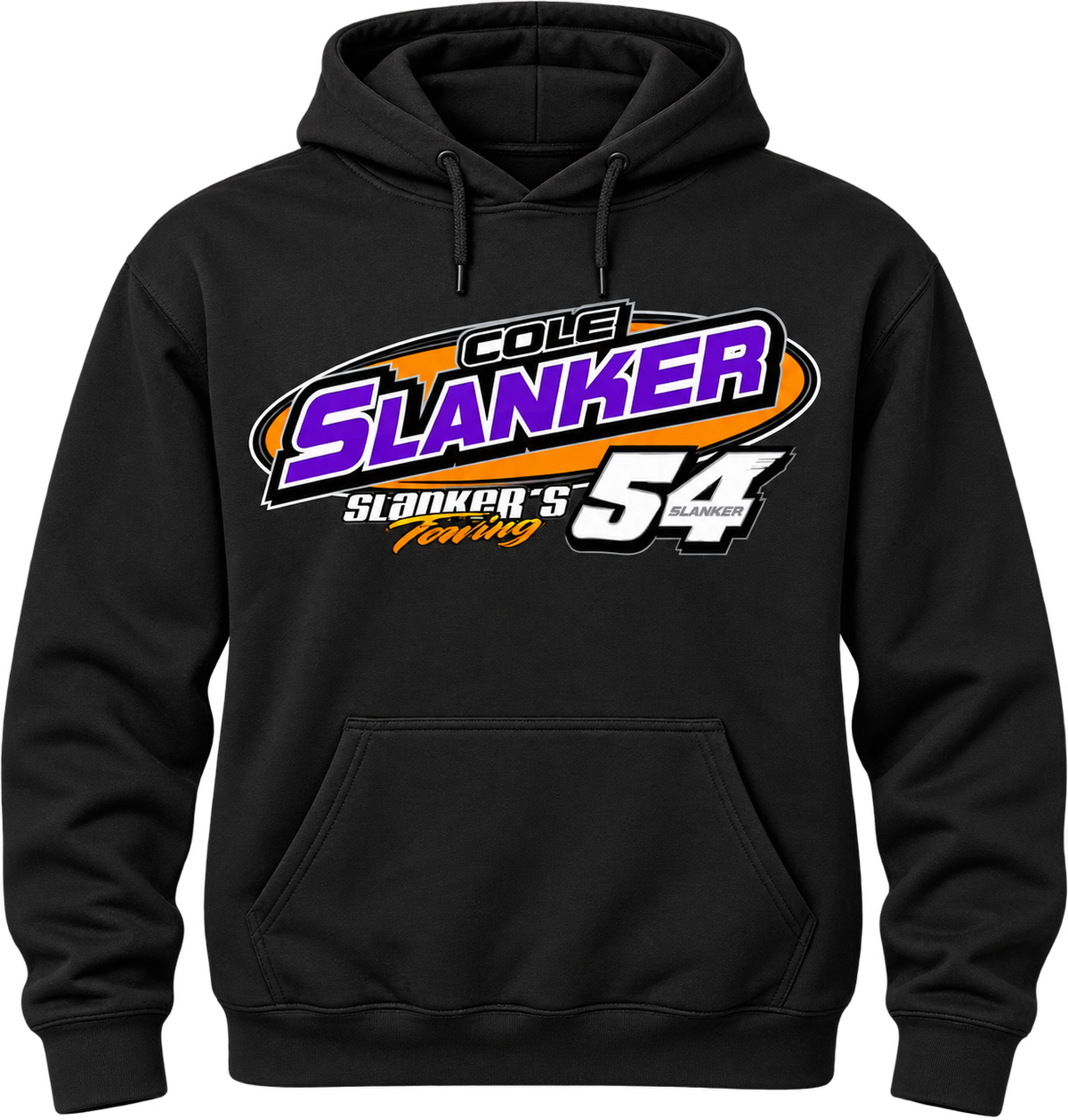 Cole Slanker #54 Racing Hoodie