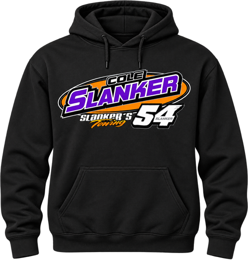 Cole Slanker #54 Racing Hoodie