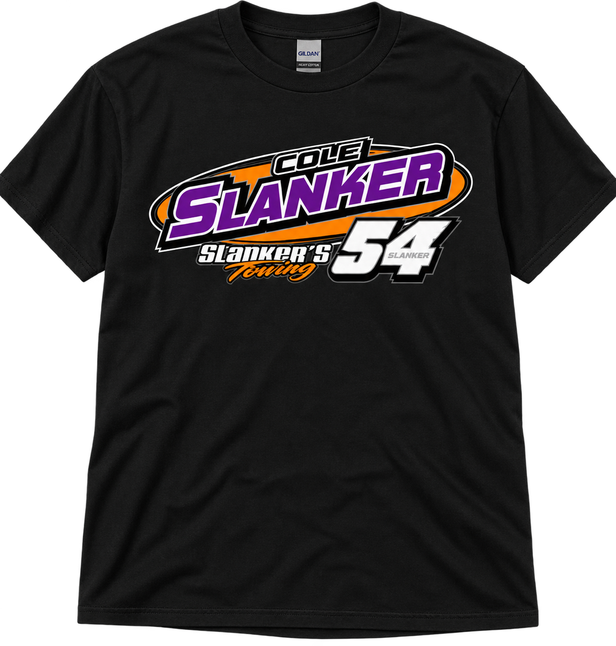 Cole Slanker #54 Racing T-Shirt