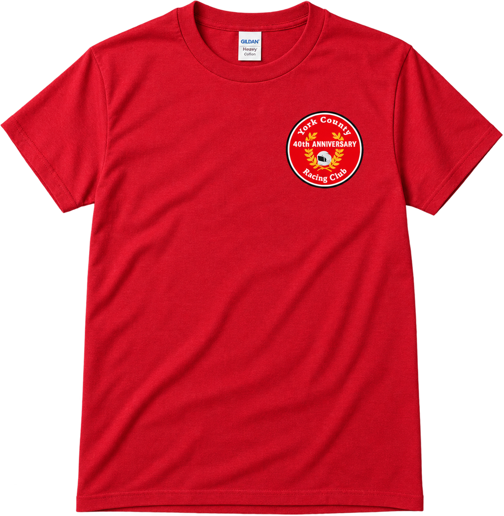 York County Racing Club 40th Anniversary T-Shirt