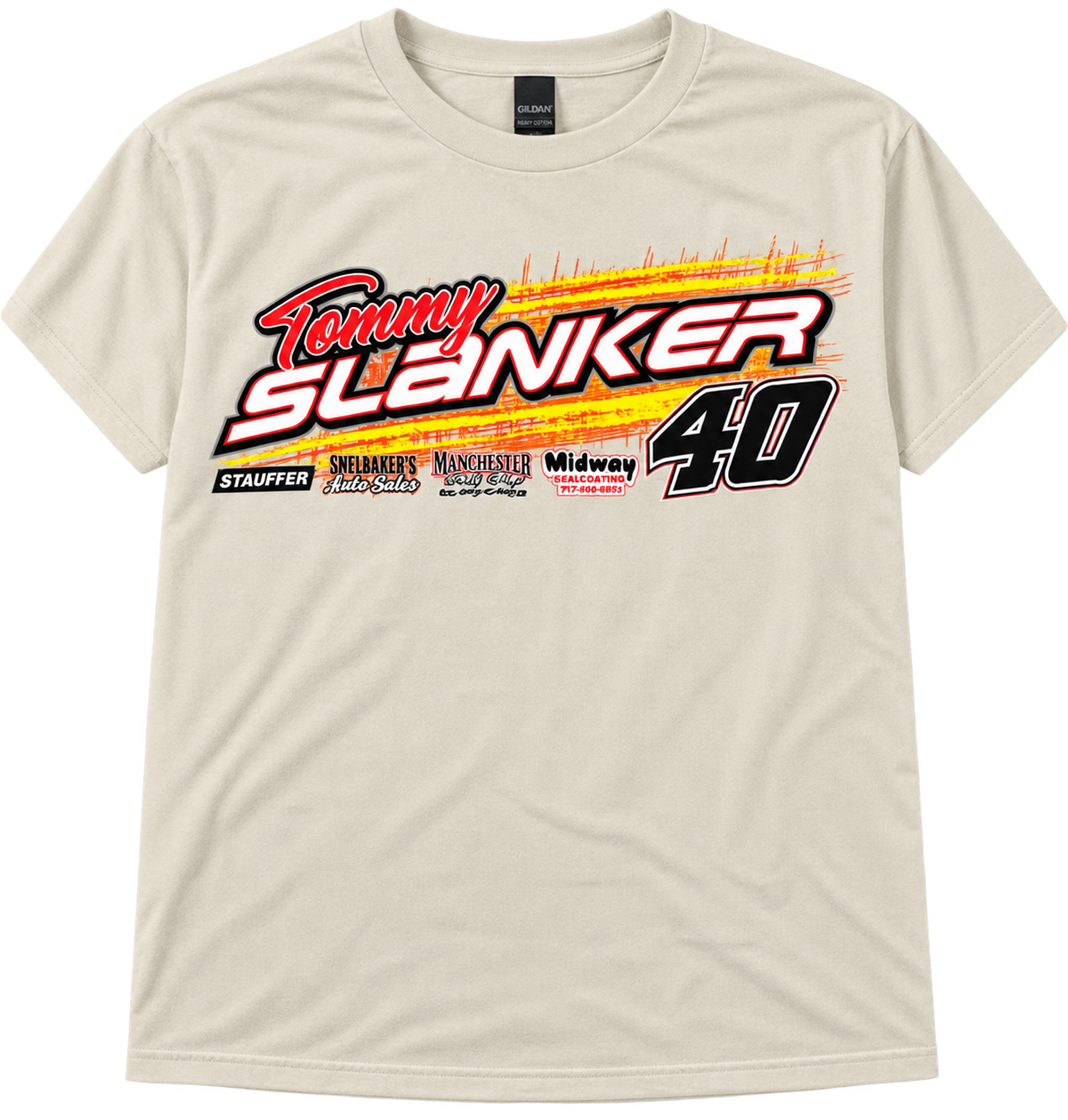 Tommy Slanker #40 Racing T-Shirt