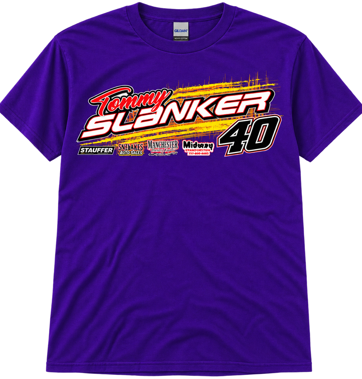 Tommy Slanker #40 Racing T-Shirt