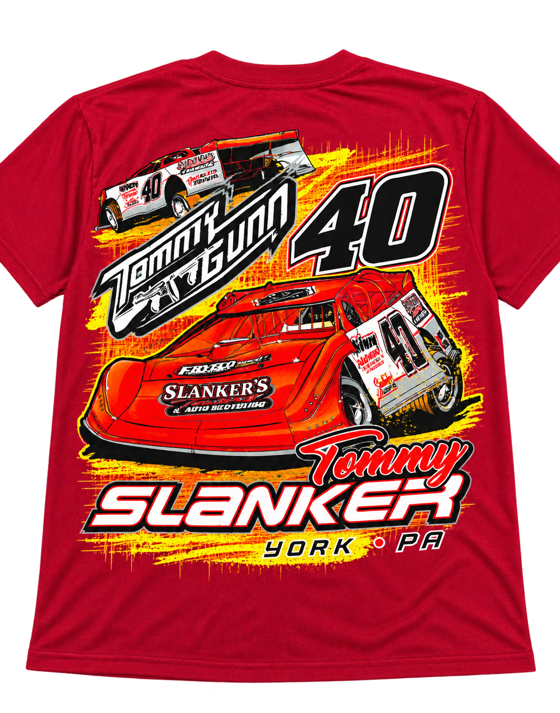 Tommy Slanker #40 Racing T-Shirt
