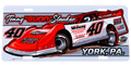 Tommy “GUNN” Slanker #40 Racing License Plate
